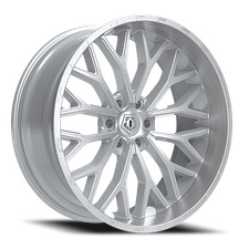 1 Tis 20x10 6x135 -24 565bsm Brushed Silver Milled Wheel Rim 1 Tis 20x10 6x135 -24 565bsm Brushed Silver Milled Wheel Rim
