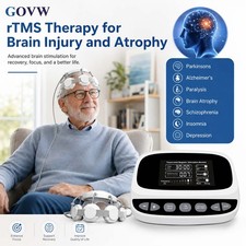 Transcranial Magnetic Brain Wellness Device 11 Modes Sleep Focus Memory Home Use