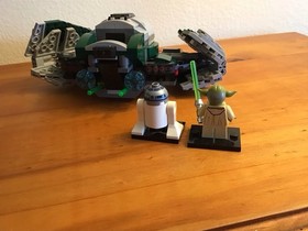 LEGO Yoda's Jedi Starfighter (75168) + 9675 Sebulba&rsquo;s Podracer & Tatooine