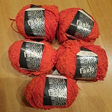 Benefiz-Verkauf - 5 x Lana Grossa Funky Effektgarn BW Viskose Microfaser