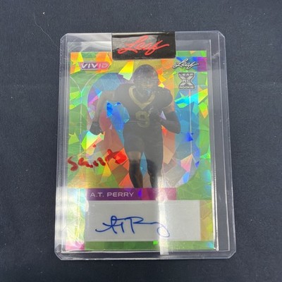 2023 Leaf Vivid A.T. AT Perry RC Auto Pre Production Proof 1/1 Saints 251262