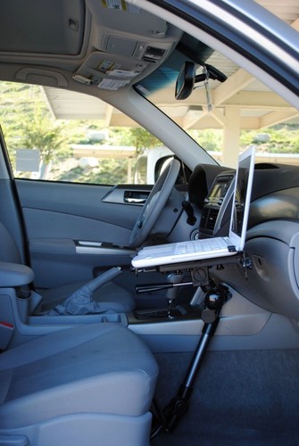 *Bundle*Mobotron Heavy-Duty Car VAN SUV Notebook Laptop Mount + Supporting Brace - 第 2/11 張圖片