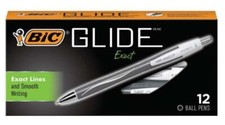 BIC VCGN11-BLACK Atlantis Exact Retractable Ball Pen Fine Point 0.7 mm