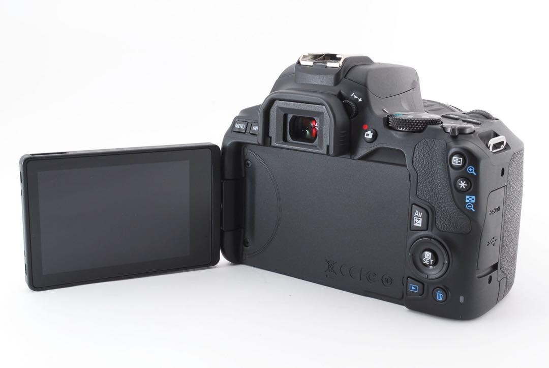 Canon EOS kiss X10 MACRO EFS 35、18-55mm Canon EOS Kiss X10 EF-S18-55 is STM KIT Black Japan Domestic