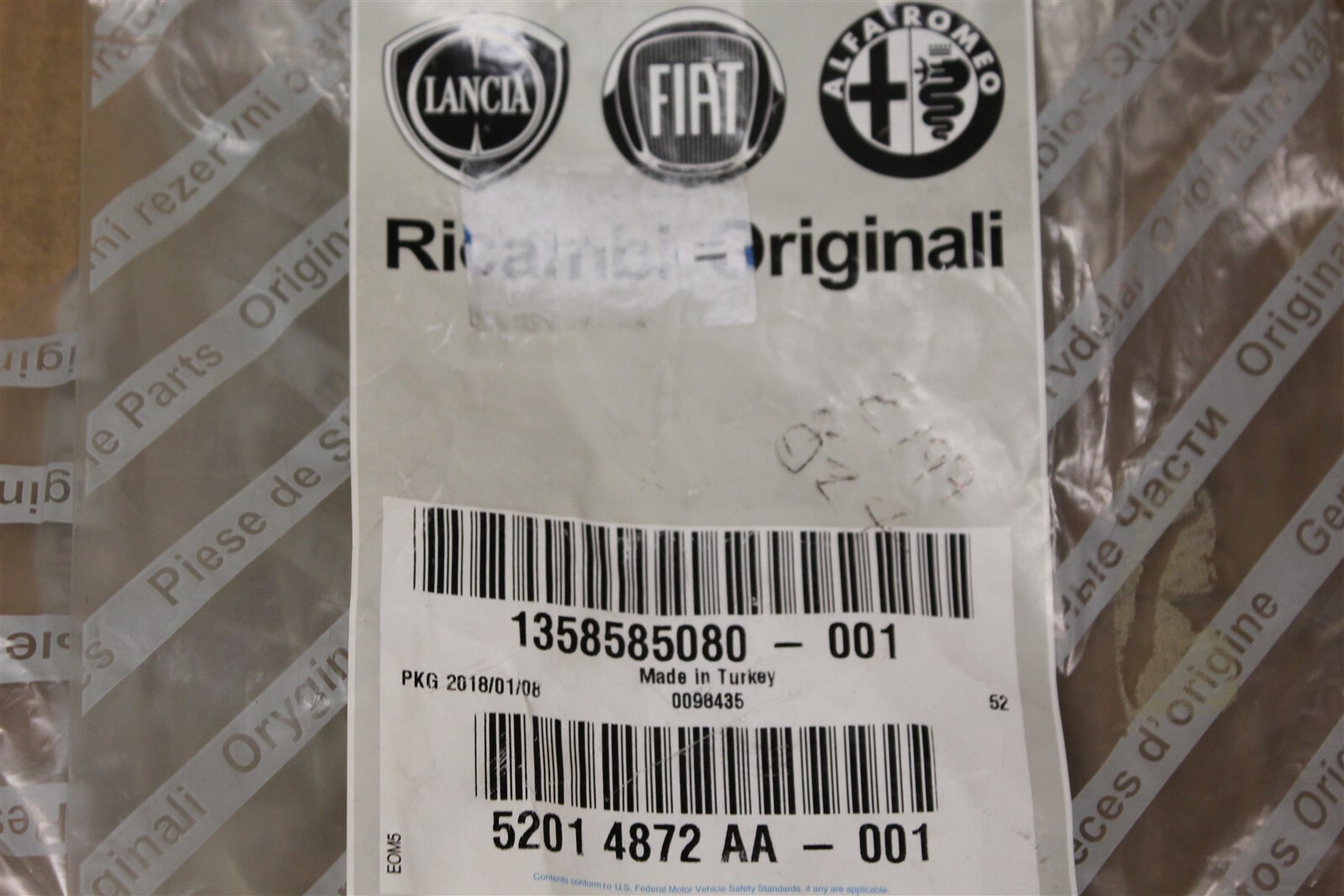 1358585080 Water Hose New genuine Fiat part | eBay