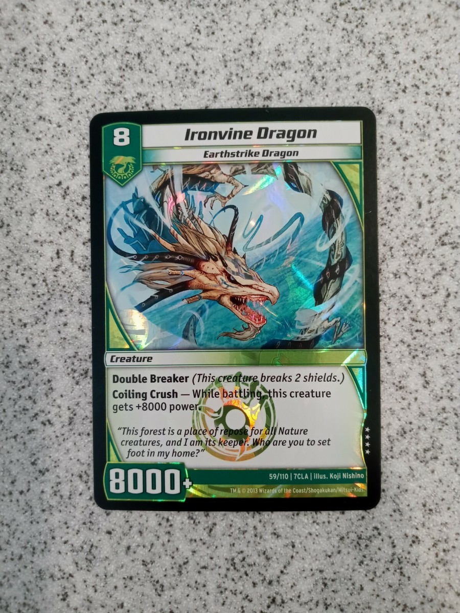Kaijudo Ironvine Dragon 59/110 Mint | eBay