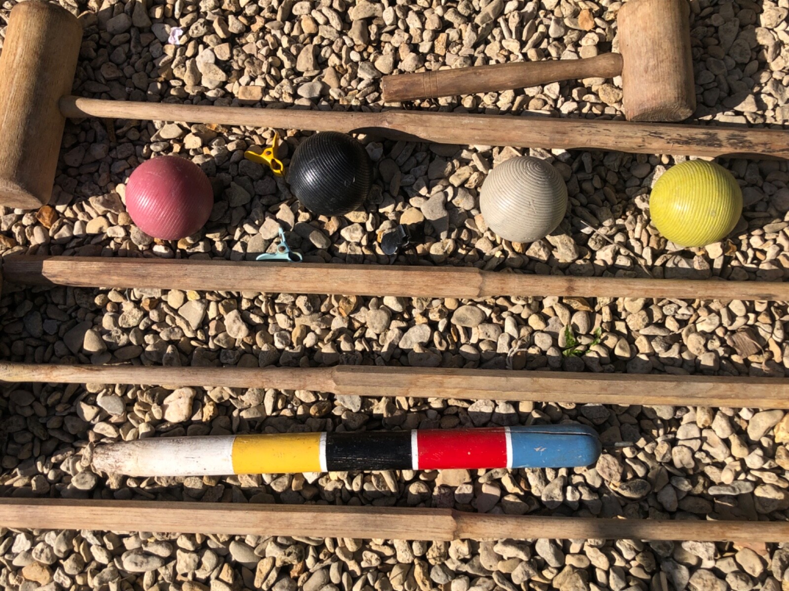 Vintage Jaques Croquet Set Boxed eBay