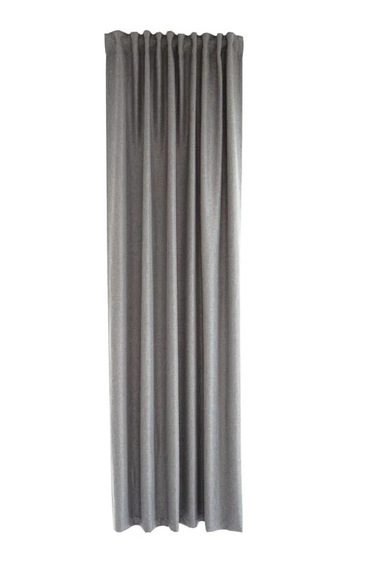 Fertigschal Uni kiesel blickdicht Allen 245x140 (26,90€/1Stk)