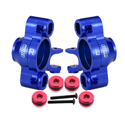 NEW GPM Alum 7075 Front Or Rear Axle Carriers Blue for Traxxas 1/10 E-Revo 2.0