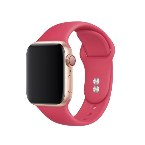 Cinturino Silicone Sport 40/44/41/45/49mm per Apple Watch Serie 9 8 7 6 5 4 SE - Foto 40 di 69