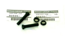 Datsun 510 1200 B110 620 Pu Pair Of Genuine Door Lock Pull Knobs Grommets