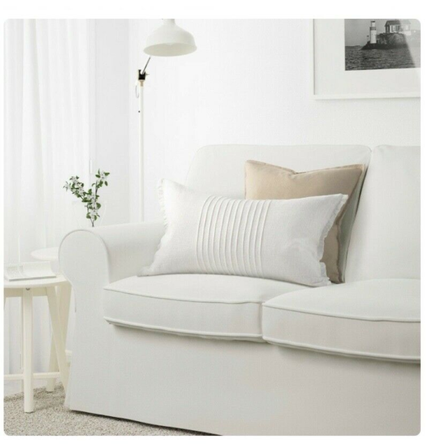 NEW IKEA EKTORP 2 Seat Loveseat Slipcover Cover VITTARYD WHITE 803.217.52 NEW IKEA EKTORP 2 Seat Loveseat Slipcover Cover VITTARYD WHITE 803.217.52