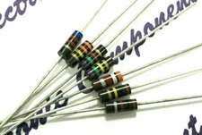 4 pcs - Allen-Bradley RCR20 RC20 1/2W 0.5W 5%/10% Carbon Composition Resistor