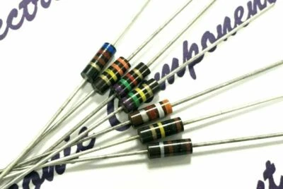 4 pcs - Allen-Bradley RCR20 RC20 1/2W 0.5W 5%/10% Carbon Composition Resistor