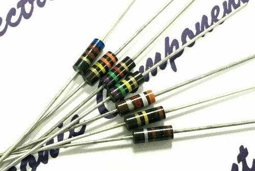 4 pcs - Allen-Bradley RCR20 RC20 1/2W 0.5W 5%/10% Carbon Composition Resistor
