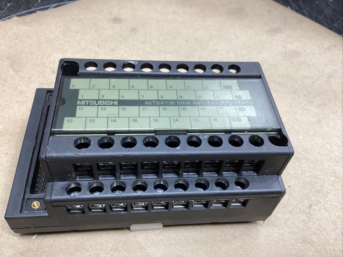 Mitsubishi Electric A6TBXY36 Sink Input/Output Terminal Board 36PT