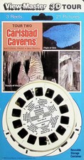 Carlsbad Caverns National Park 2 New Mexico 3d View-Master 3 Reel Packet SEALED