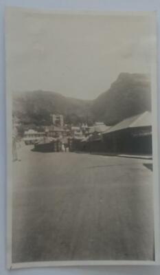 Original B&W Photograph 1925 Main St , Simons Town South Africa   11 X 6.5cm