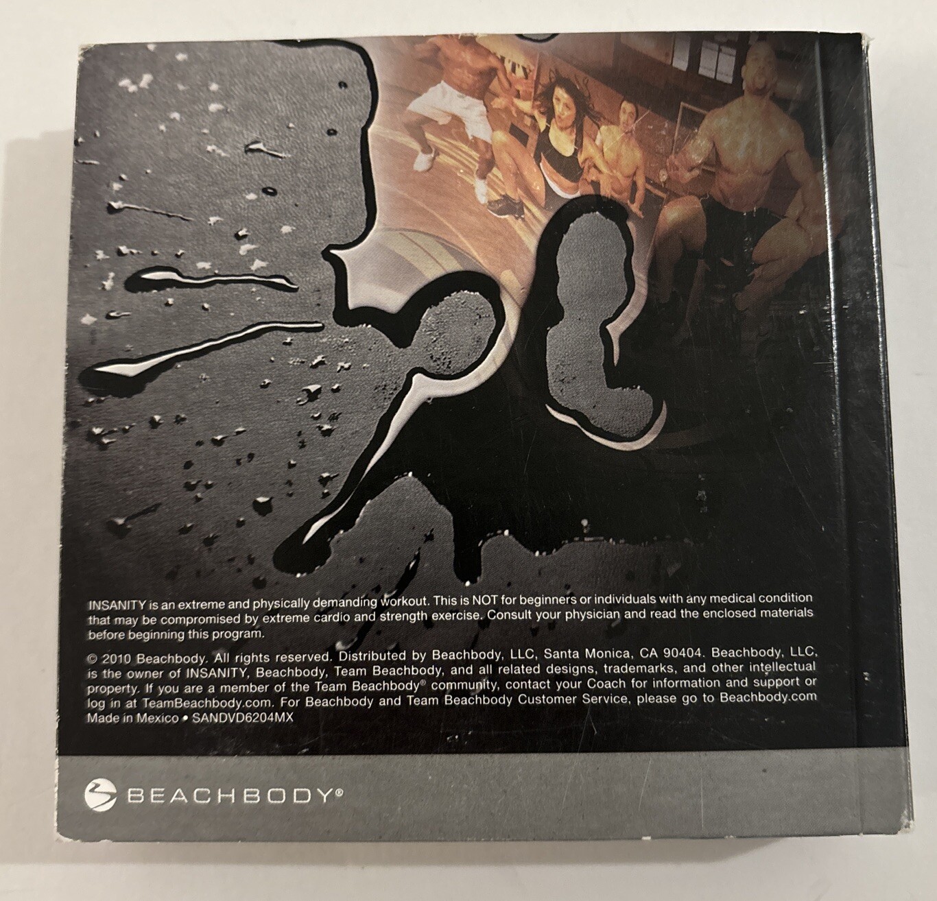 Insanity BeachBody Total Body Workout Program Disc 10 DVD Set Fitness Exercise💥
