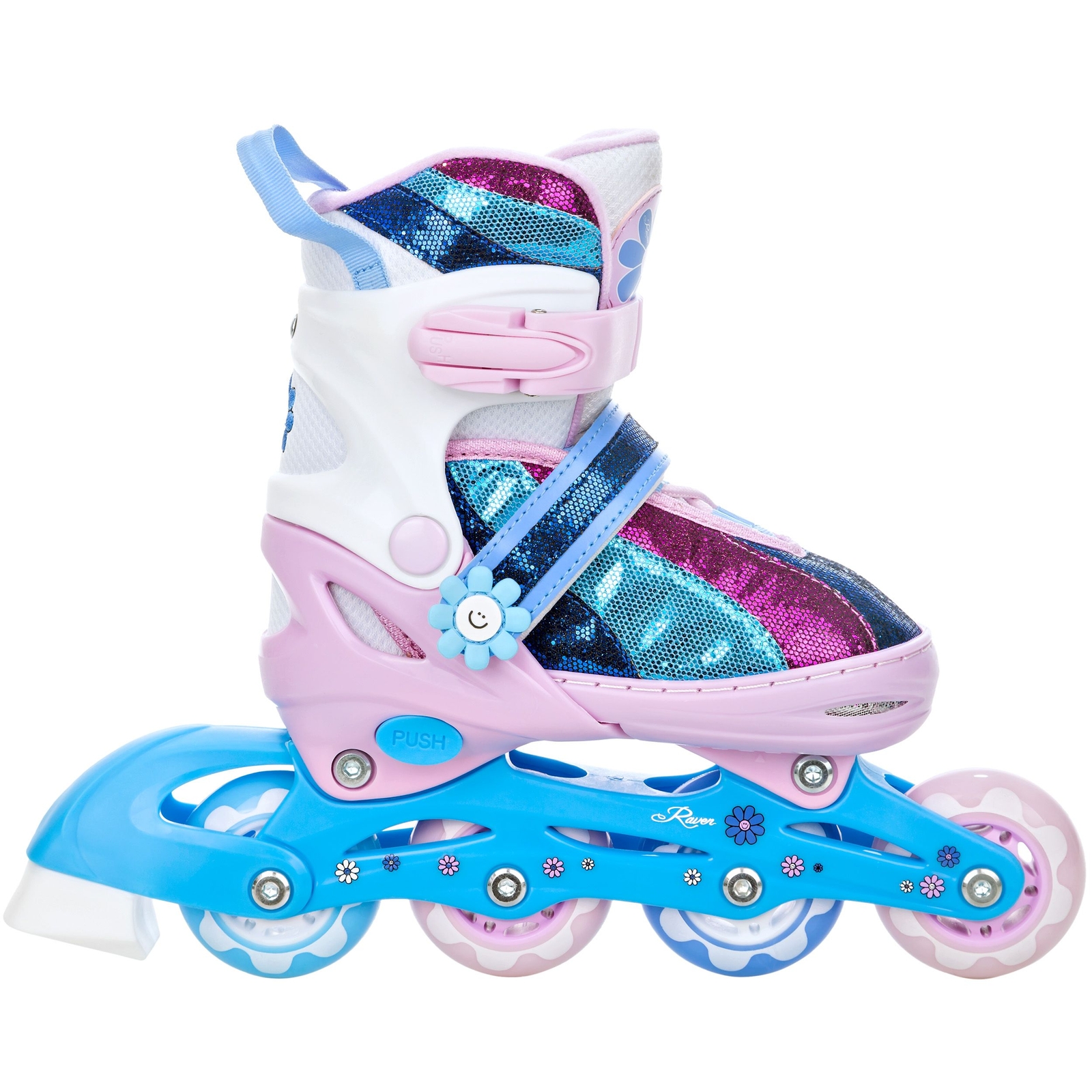 Roller en ligne Senia idéal pour les sorties en famille et les balades au parc