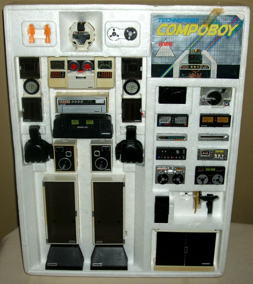 Technorobo Compoboy Robo Figure Dolls Chogokin Transformer Technorobo Compoboy Robo Figure Dolls Chogokin Transformer