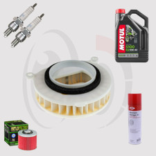 Kit Entretien Premium YAMAHA XVS 250 Drag Star de 2001 à 2004 Huile MOTUL 5100 1