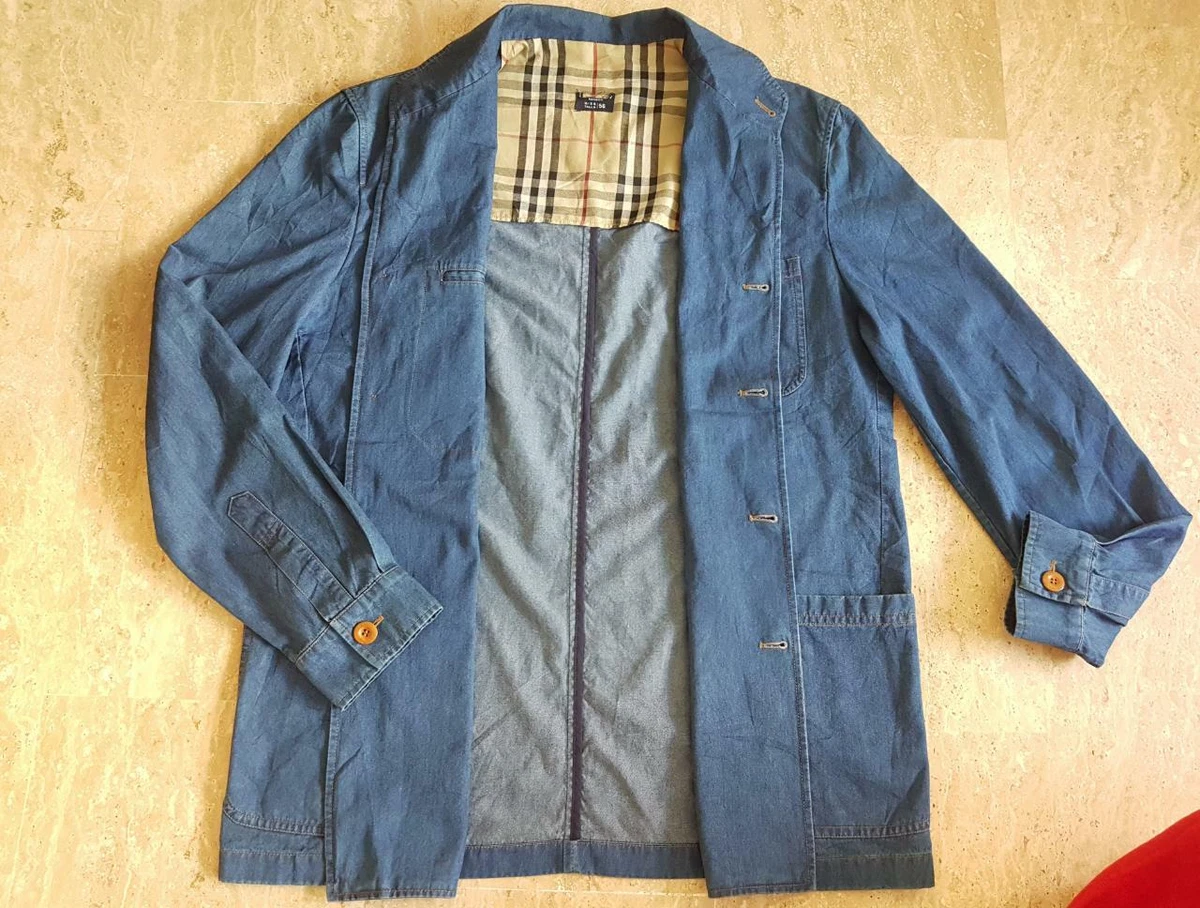veste en jean burberry