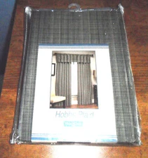 NorthCrest Home Hobbs Green Plaid 84" Rod Pocket Panel