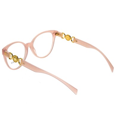 VERSACE Medusa logo Buckle VE3334 Pink Gold Eyeglass 3334 Optical
