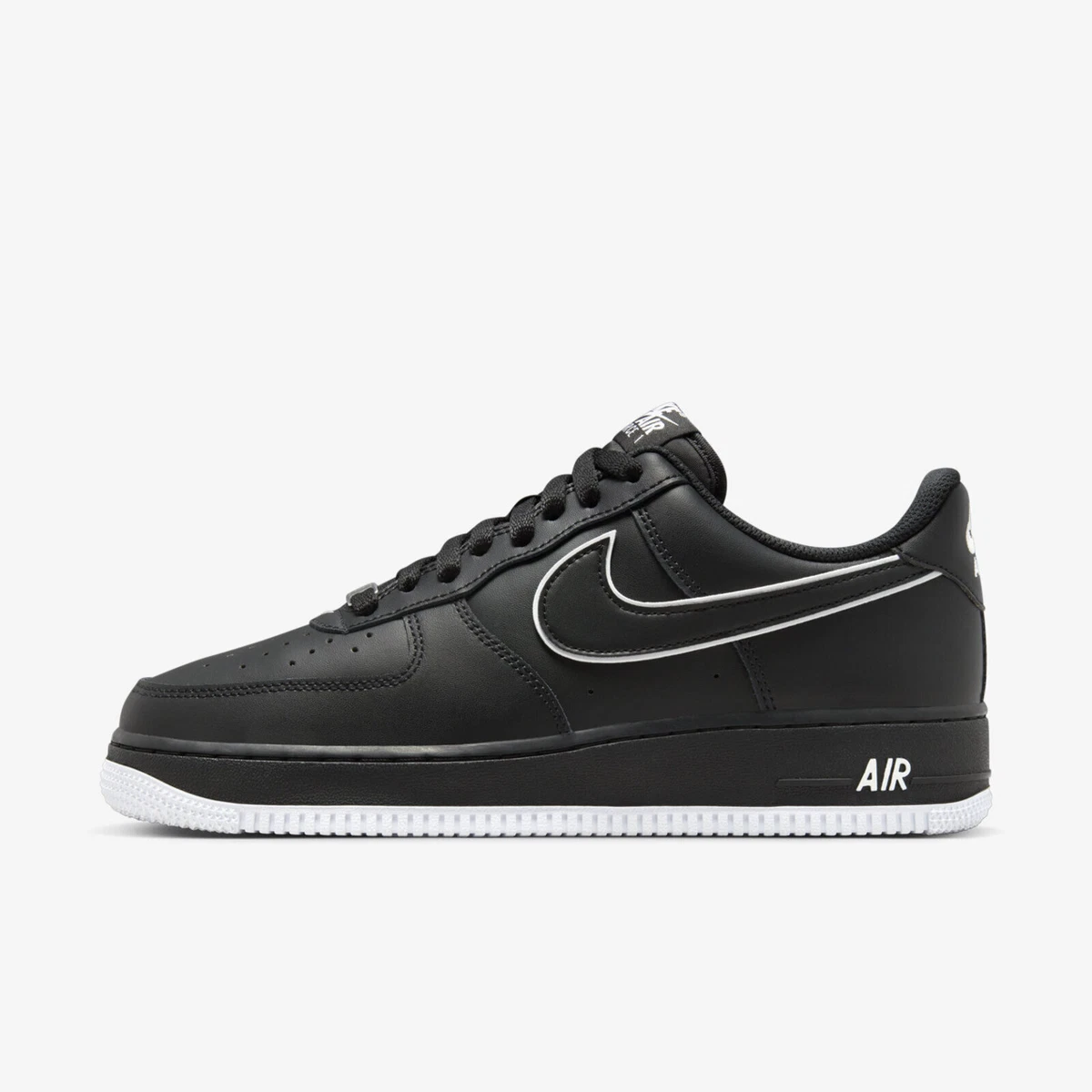 Nike Men's Air Force 1 '07 Shoes in Black, Size: 6.5 | DV0788-002