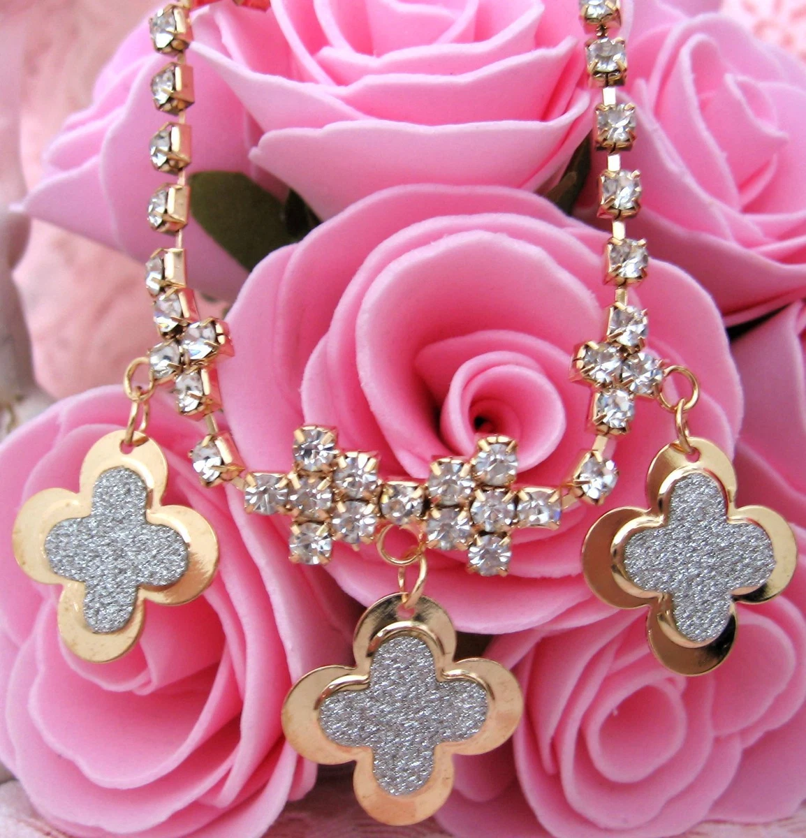 Collana doppio cuore strass Bianco LOTUS Style ls1861-1/1 Collana doppio cuore strass Bianco LOTUS Style ls1861-1/1