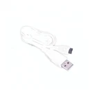 Ova + White USB Charging Cable