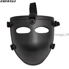 Ballistic IIIA Bullet Proof Helmet UHMW-PE Bulletproof Face Guard Shield Mask