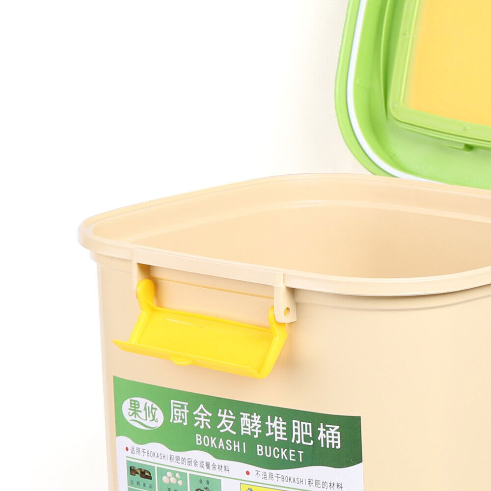 21L Kitchen Food Waste Compost Bin Recycle Composter Compost Bin Bucket