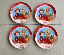 Four Campbell's Soup Danbury Mint "Tomato Soup" Plates LIMITED EDITION