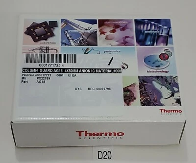 THERMO SCIENTIFIC DIONEX *NEW SEALED* Thermo Scientific 060551 Dionex Ionpac AG18 RFIC 4x50mm + Warranty!