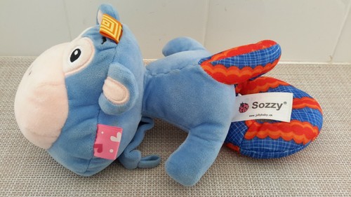 Jollybaby Sozzy Plush Baby Toy Hanging Monkey for Crib or Stroller Pre-owned