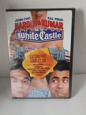 Harold & Kumar Go to White Castle (DVD, 2004) John Cho, Kal Penn - NEW
