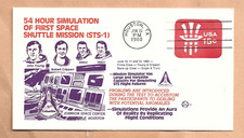 SHUTTLE MISSION STS-1 54 HOUR SIMULATION JUN 11,1980 HOU SPACE VOYAGE COVER NASA