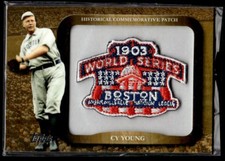 2009 Topps #LPR-51 Cy Young / 1903 World Series Legends Commemorative Patch