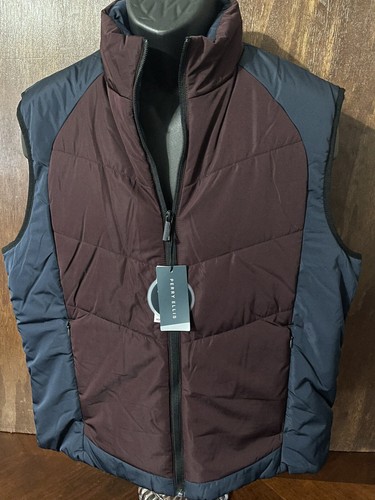 Perry Ellis Mens Puffer Port Vest 