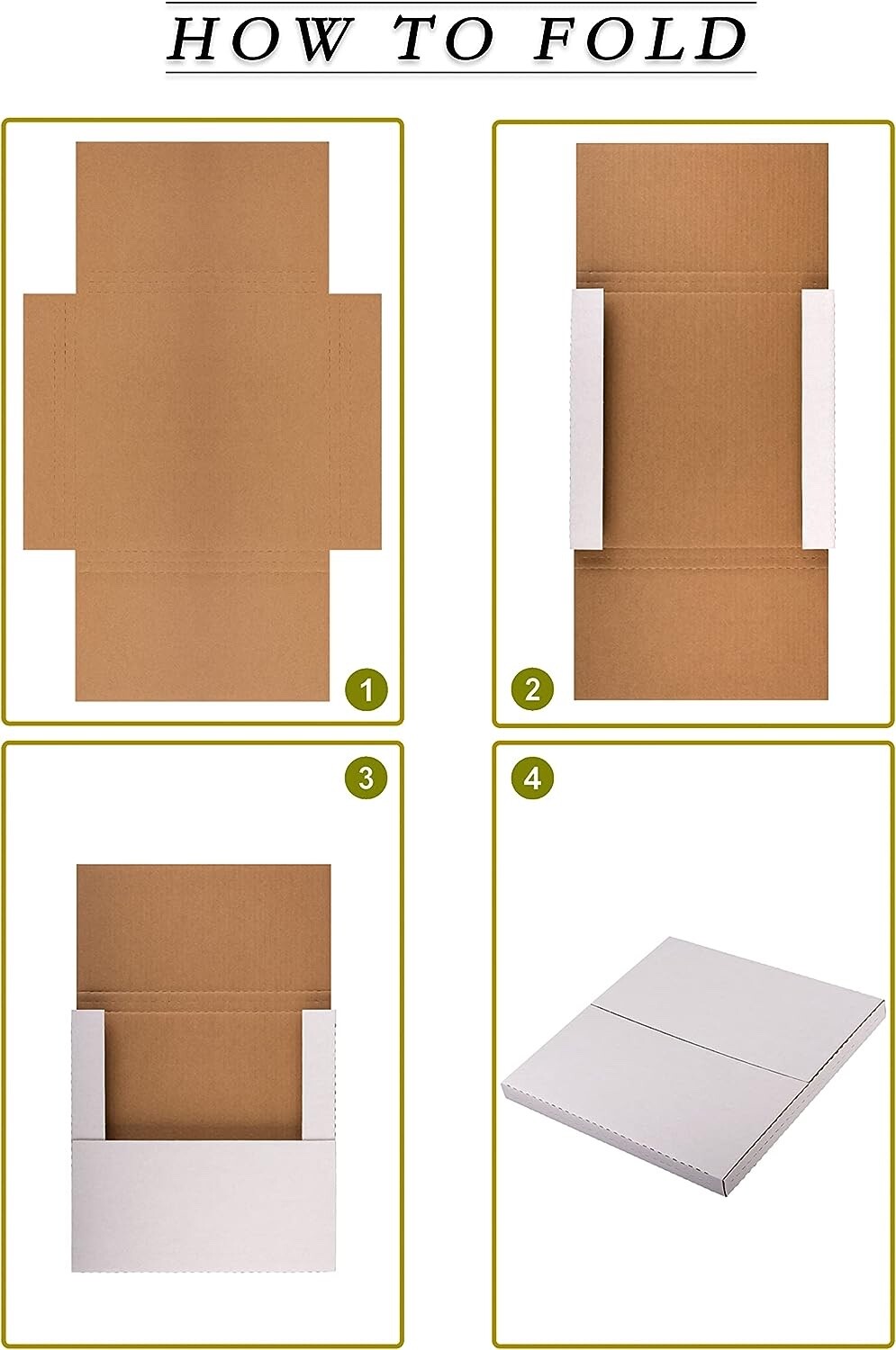 Vinyl Record Mailers 13x13x1 Inch LP Album Corrugated Cardboard Box25