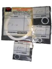 Lot of (8) New Cherry Aerospace Various Back-up Rings for G87D Lockbolt Riveter