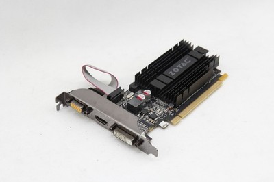 Zotac GeForce GT710 1GB GDDR3 VGA/DVI/HDMI PCI-E Grafikkarte passiv gekühlt ZT-7