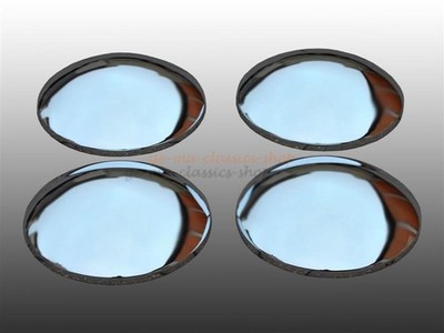 VW Käfer Bus T2 T3 Radkappe Radkappen Mooncap Moon Caps Chrom Satz 4 Stück