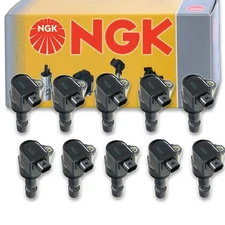 10 pc NGK 48885 U5269 Ignition Coils for UF672 UF-672 IC775 GN10421 E1172 th