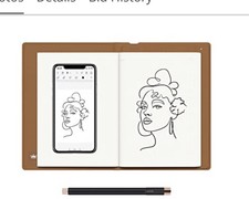 HUION Note 2-in-1 Digital Notebook Drawing Tablet With Battery-free Pen Open Box