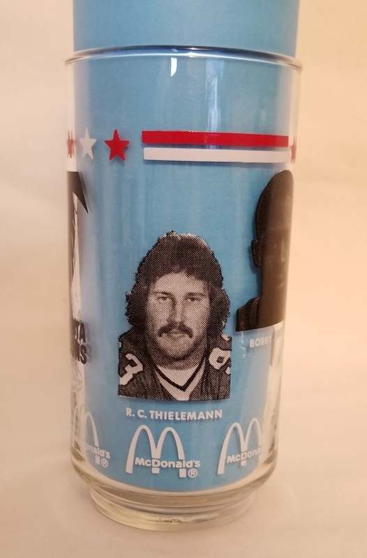 McDonald's 1980 Atlanta Falcons Glass