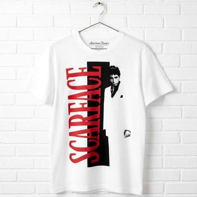 Scarface Movie Poster Re-Issue Men's T Shirt Tony Montana Gangster Movie