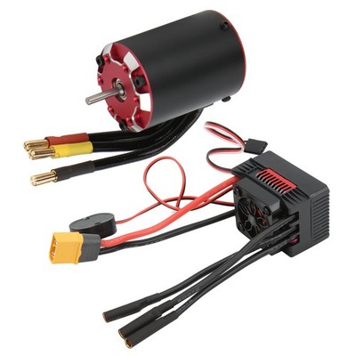3650 Supersonic Brushless Motor 60A ESC Temperature Sensor Set 3650 4350KV SET